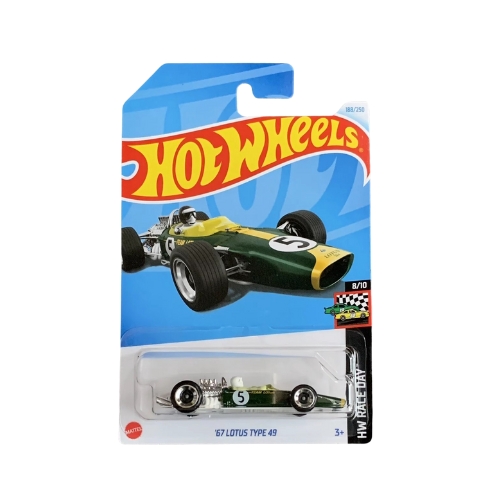 '67 Lotus Type 49 (White & Green)