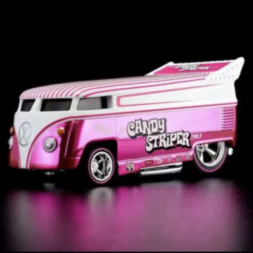 Hot Wheels Red Line Club VW Bus Candy Striper